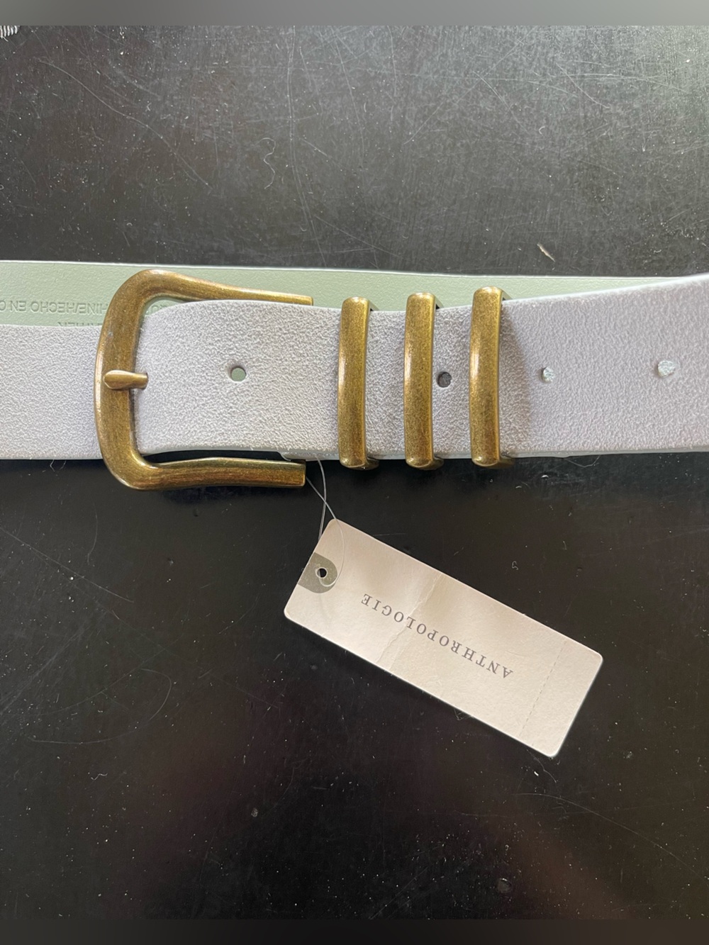 Anthropologie Leather Belt